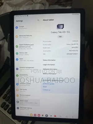 Samsung Galaxy Tab A9+ 64 GB Black