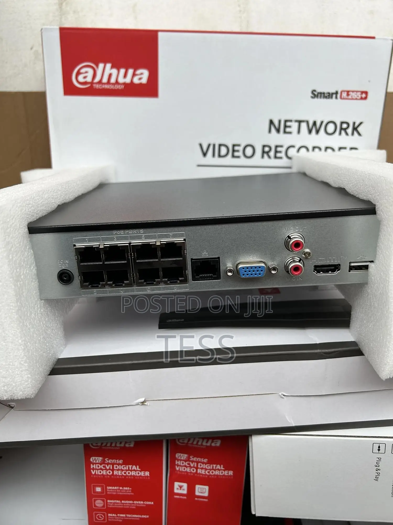 Dahua 8ch NVR Poe (8mp) Dhi-Nvr1108hs-8p-S3/H