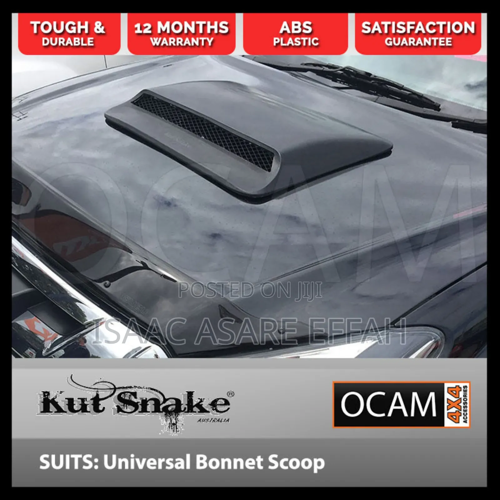 Bonnet Vent Middle Area