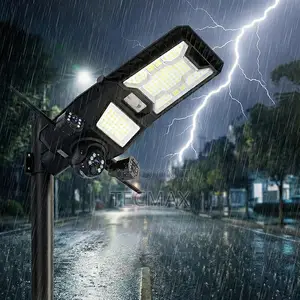Foldable 4g Street Light Camera