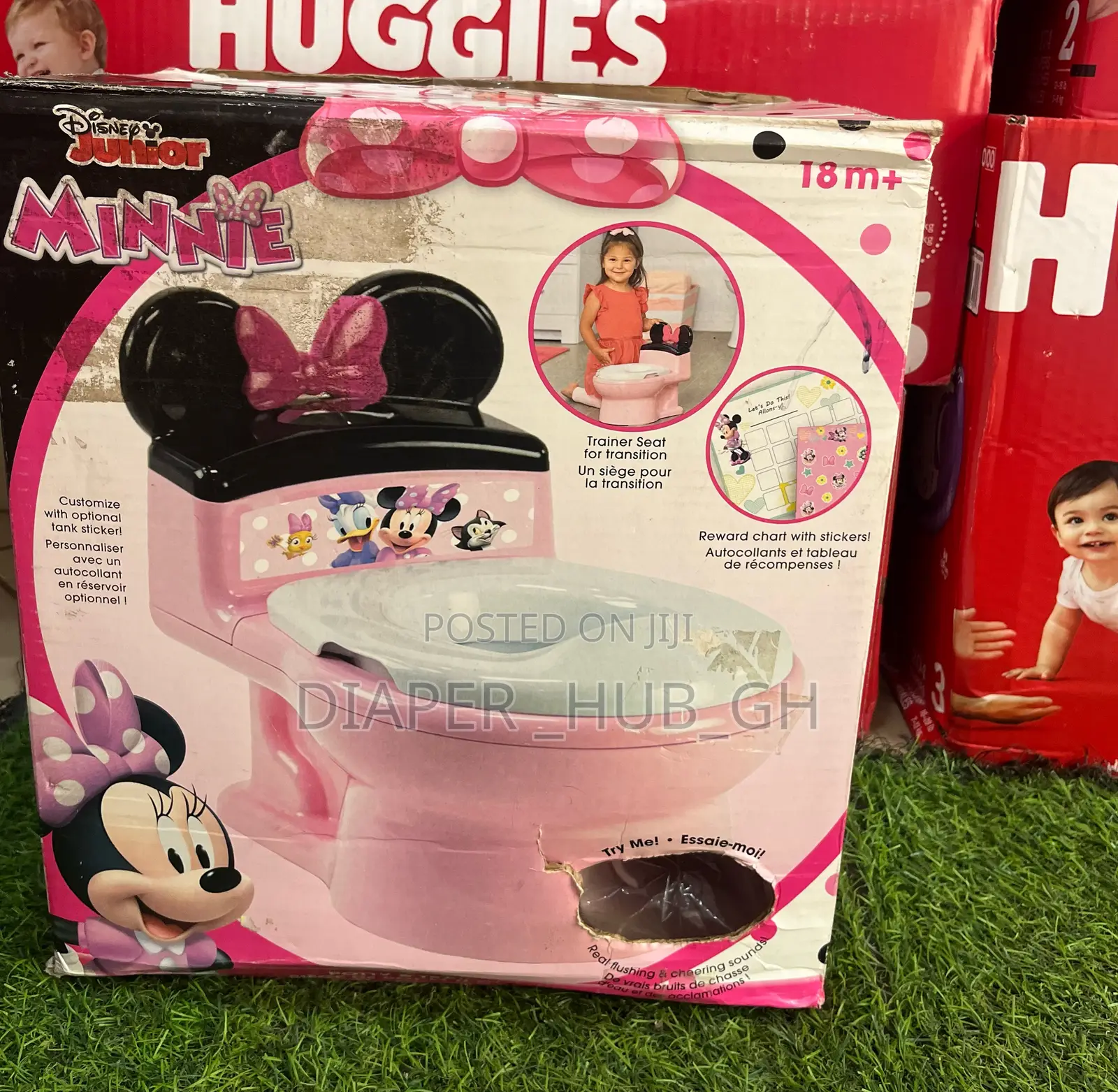 First Years Disney Minnie Mouse Potty Training Toilet Seat - Pink