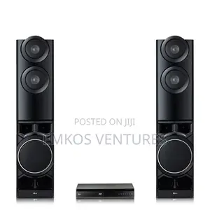 Lg Lhd687bg 1250w 4.2ch Home Theater System, Dual Subwoofer