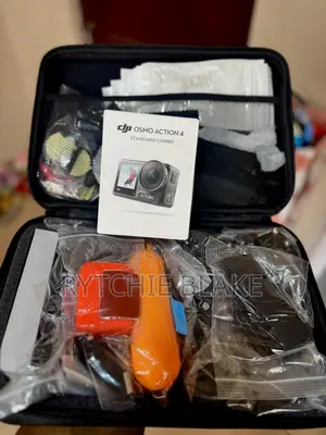 Dji Osmo Action 4 Camera With 216 Accesorie Pack