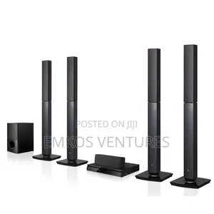 Lg Lhd655bt 1000w 5.1ch Home Theatre System 4 Tallboy, Front Subwoofer