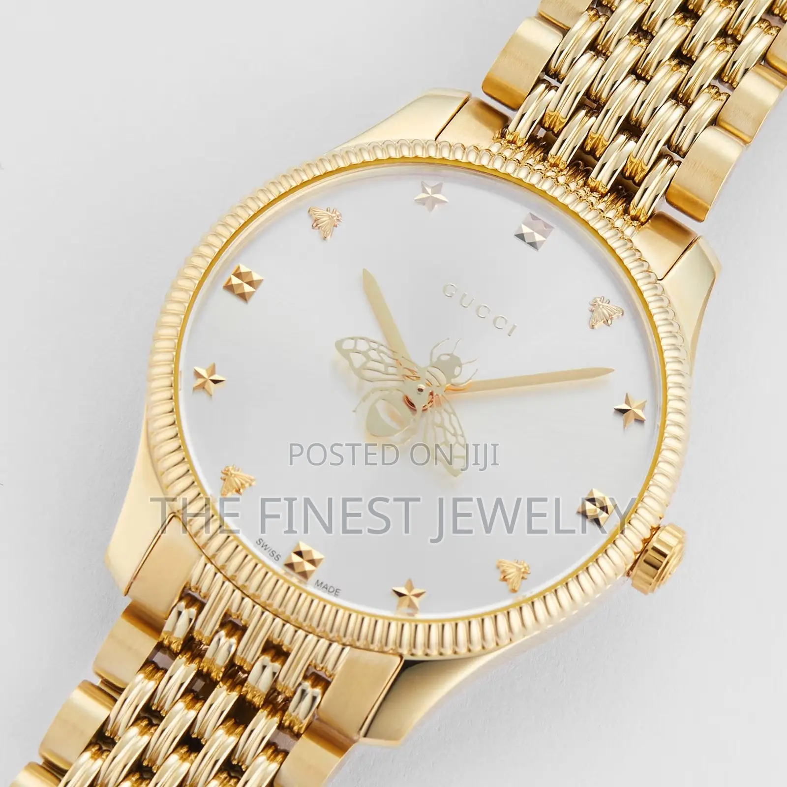 Elegant Gucci G-Timeless Dameshorloge 36 Mm in Goudkleur