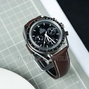 Omega Speedmaster Professional Moonwatch on a Brown Leather Strap