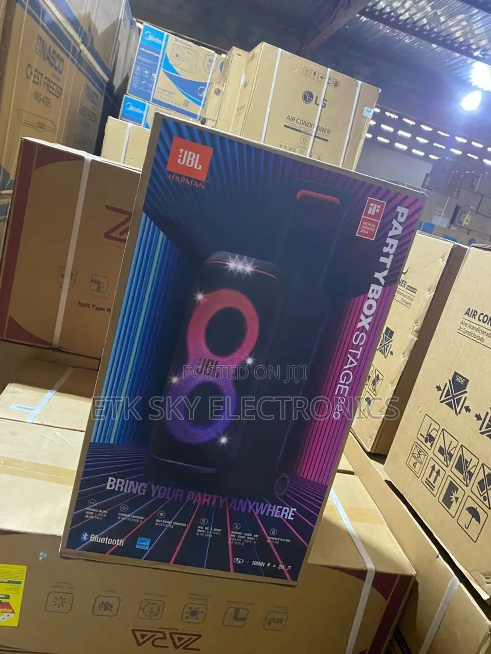JBL 240watts Partybox Stage 320 Bluetooth Speaker Tower