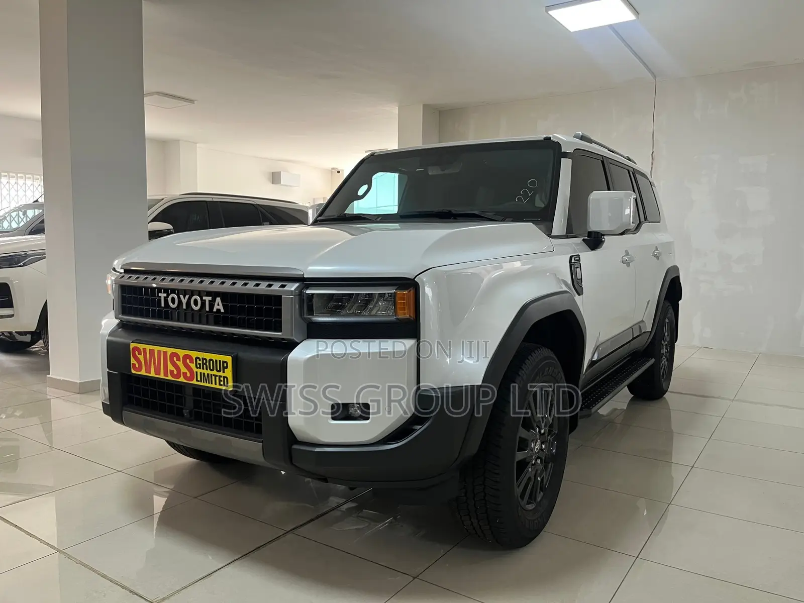 New Toyota Land Cruiser Prado 2025 White