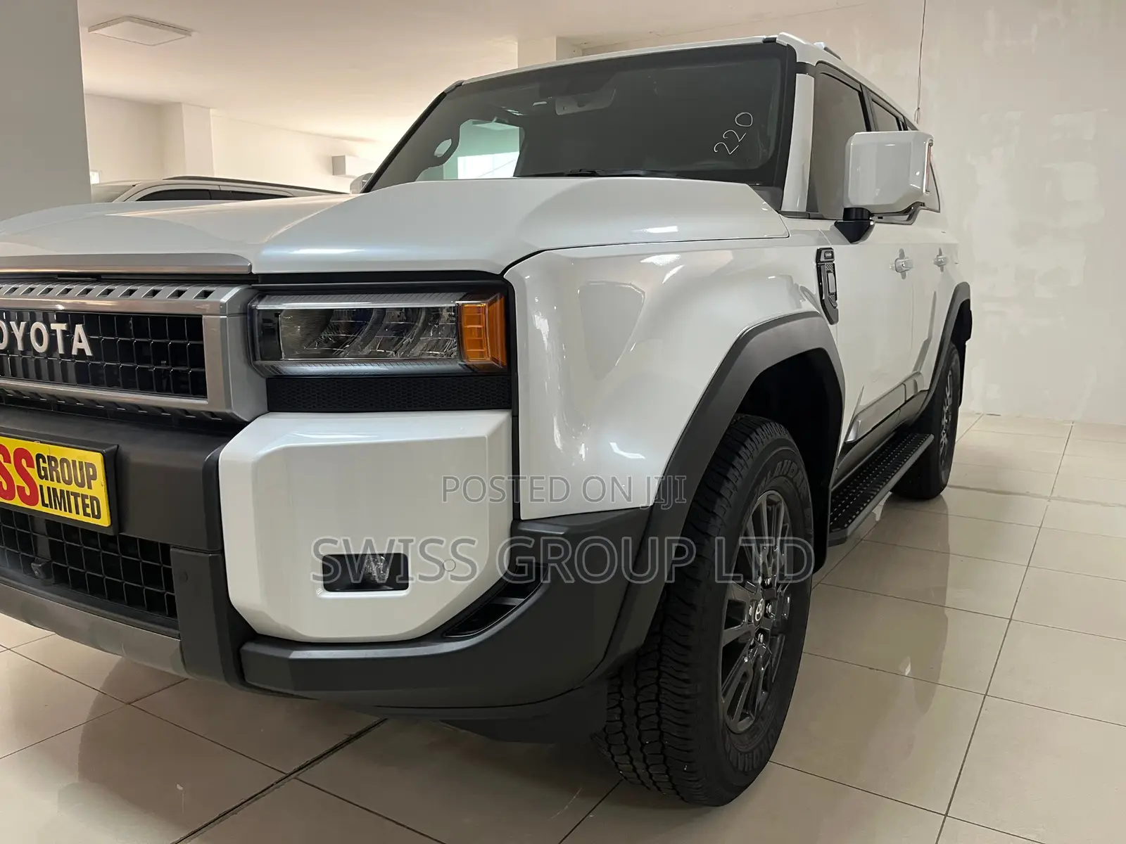 New Toyota Land Cruiser Prado 2025 White