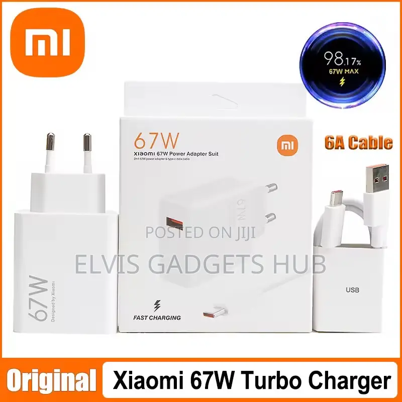 Xiaomi 67w Turbo Charger