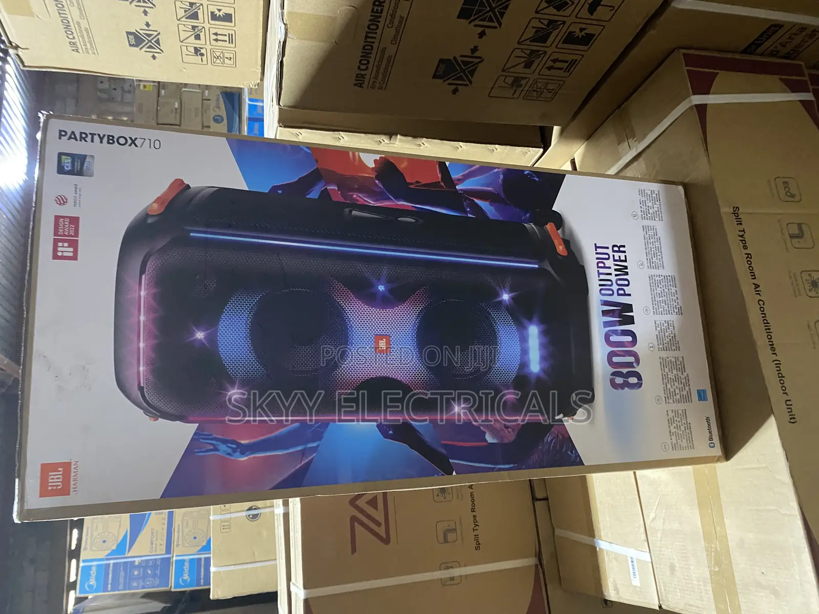 Jbl Partybox 710 Portable Bluetooth Speaker – Black