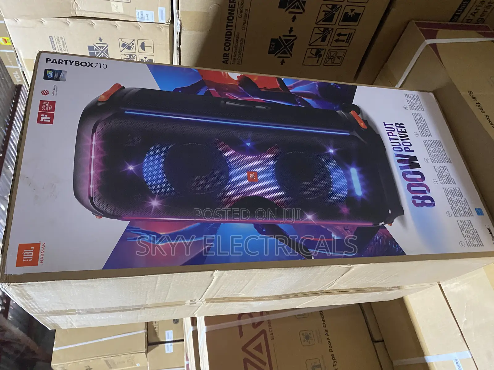 Jbl Partybox 710 Portable Bluetooth Speaker – Black