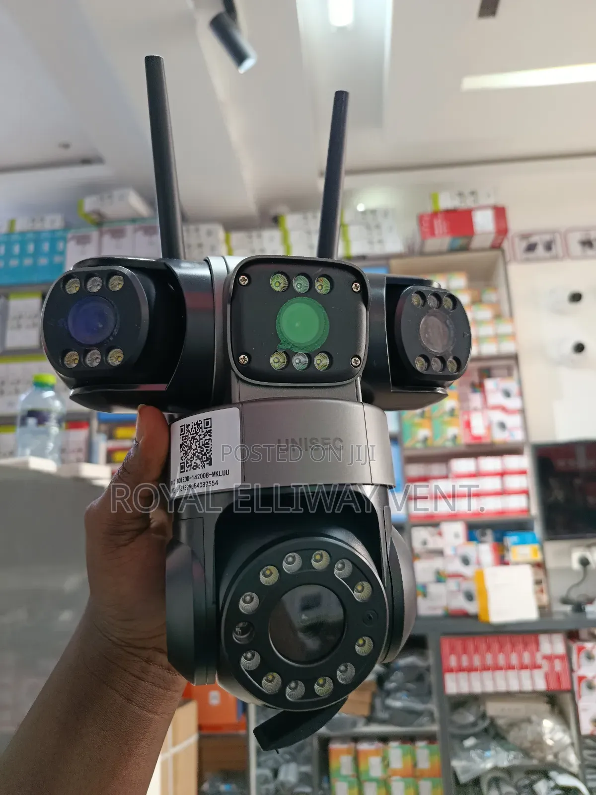 4 Lens Solar 4g ( Dual Solar Panel)