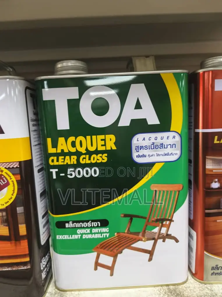 Toa Lacquer Clear Gloss T-5000.