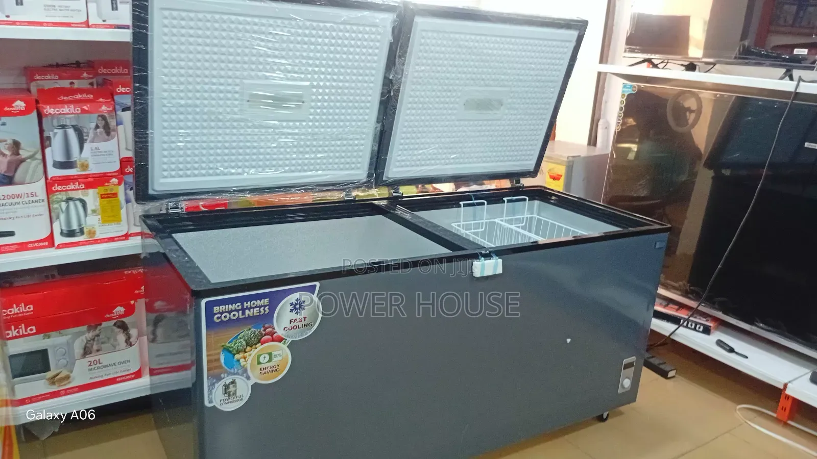 Low Noise Nasco 525l Chest Freezer for Home Use