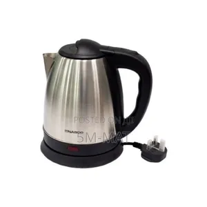 Nasco Kes4116-Gs Electric Kettle - 1.7l - Black/Silver Share Tweet