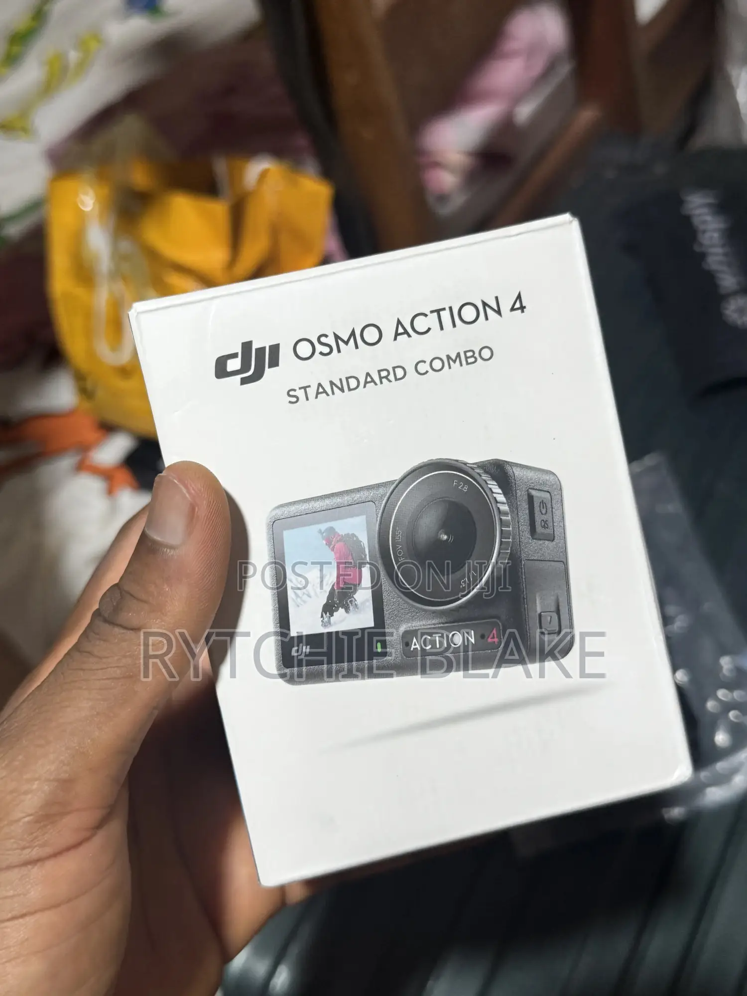 Dji Osmo Action 4 Camera With 216 Accesorie Pack