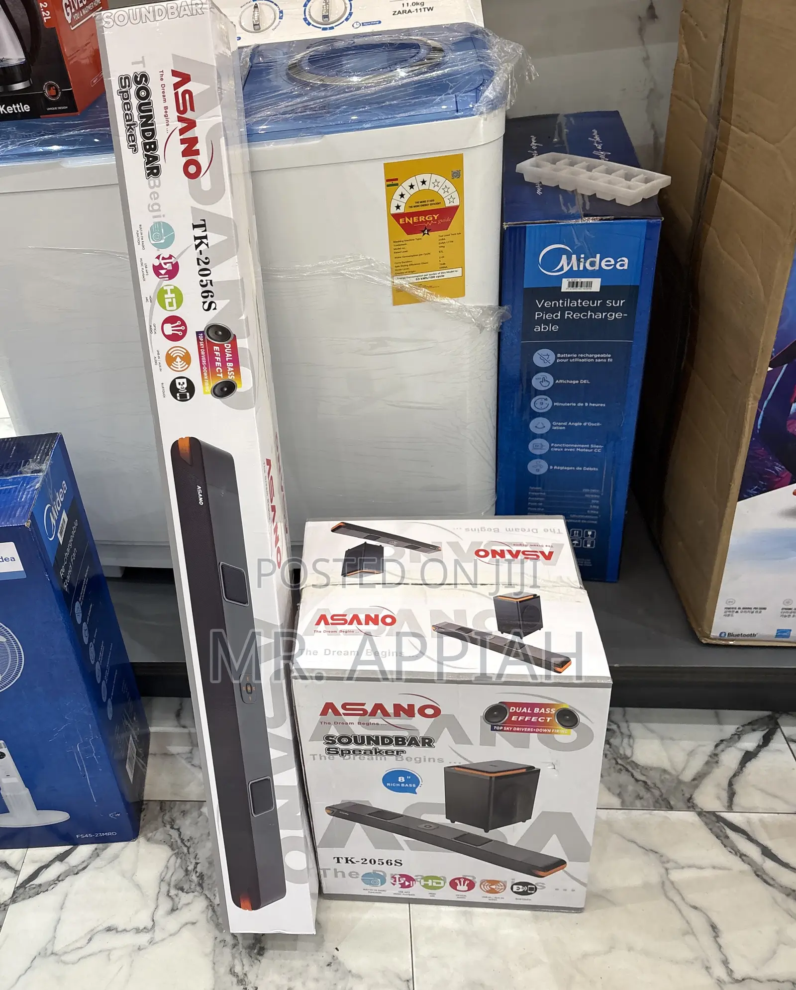 Purchase Original Asano 2.1ch Tk 2056 Wireless Soundbar With Subwoofer