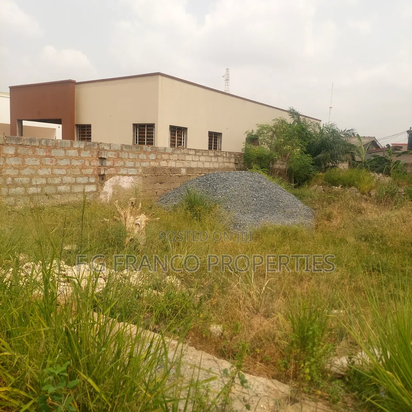 Helf Plot of Land for Sale at Spintex