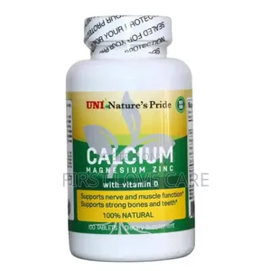 Uni Nature's Pride Calcium Magnesium Zinc With Vitamin D