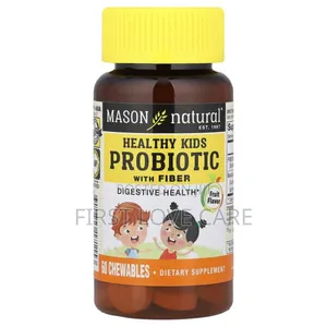Mason Natural Healthy Kids Probiotic With Fiber Digestive Health