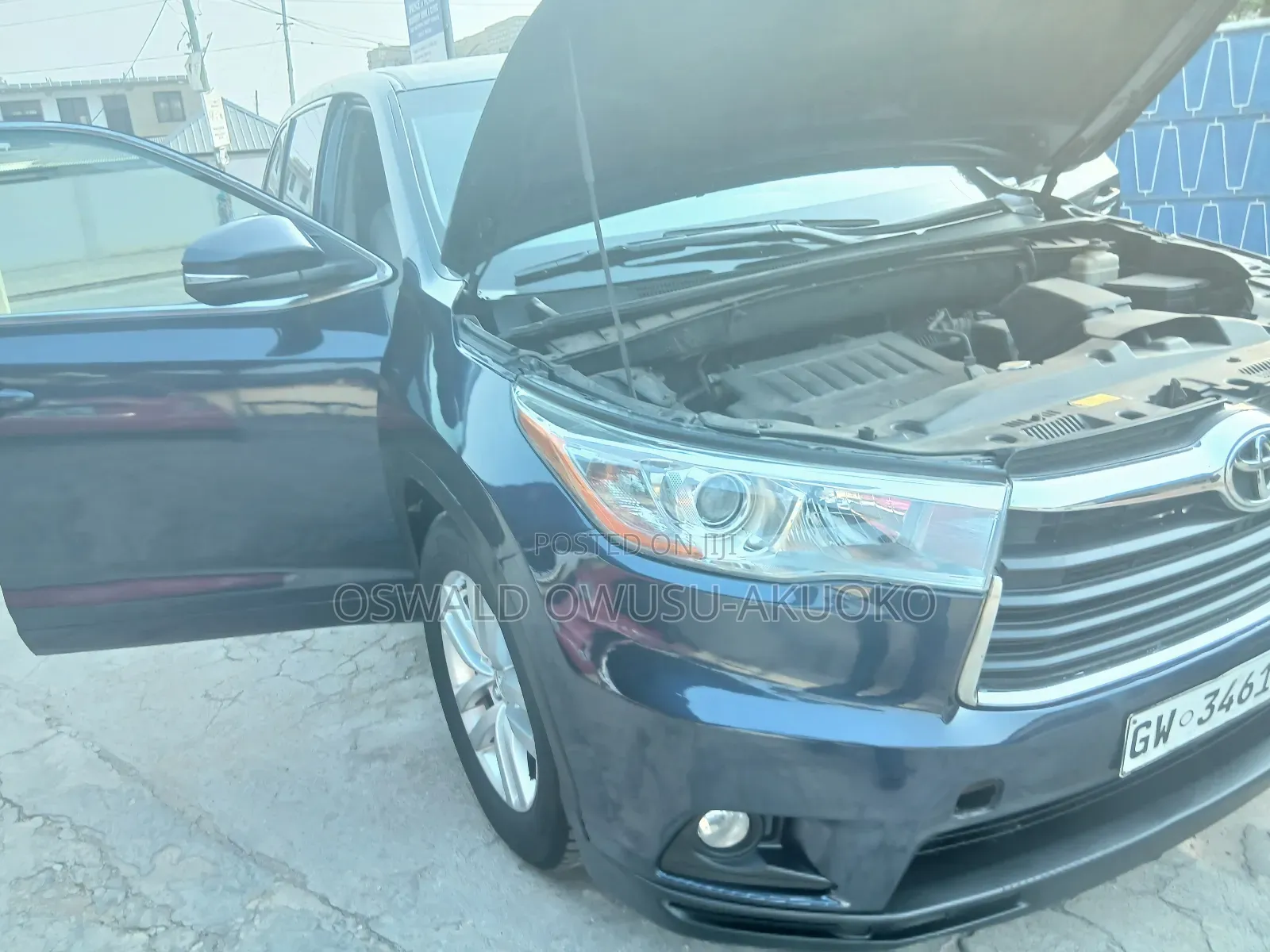 Toyota Highlander LE 4dr SUV AWD (3.5L 6cyl 6A) 2015 Blue