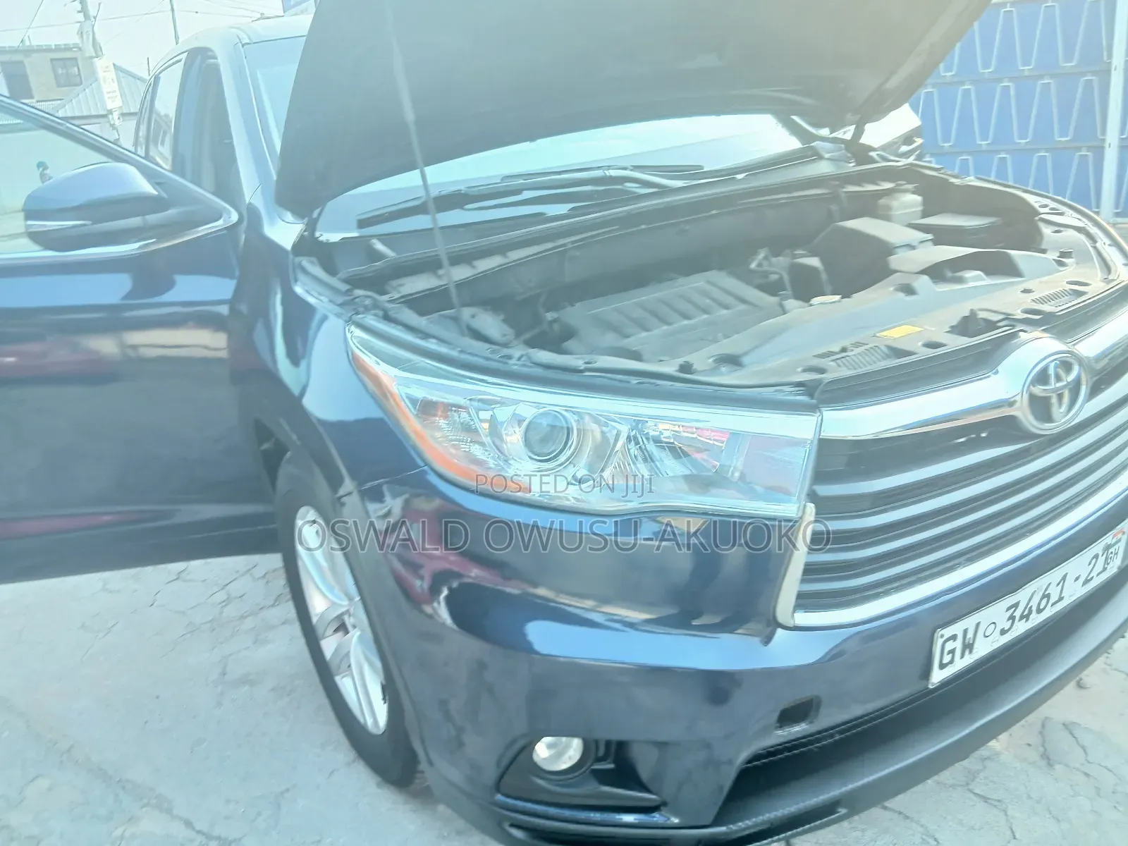 Toyota Highlander LE 4dr SUV AWD (3.5L 6cyl 6A) 2015 Blue