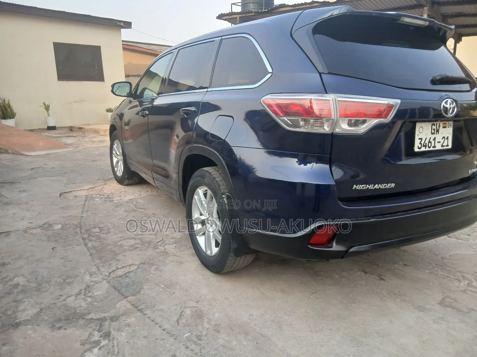 Toyota Highlander LE 4dr SUV AWD (3.5L 6cyl 6A) 2015 Blue