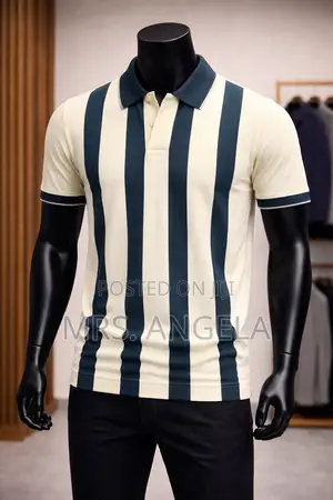 The Emerald Stripe Polo