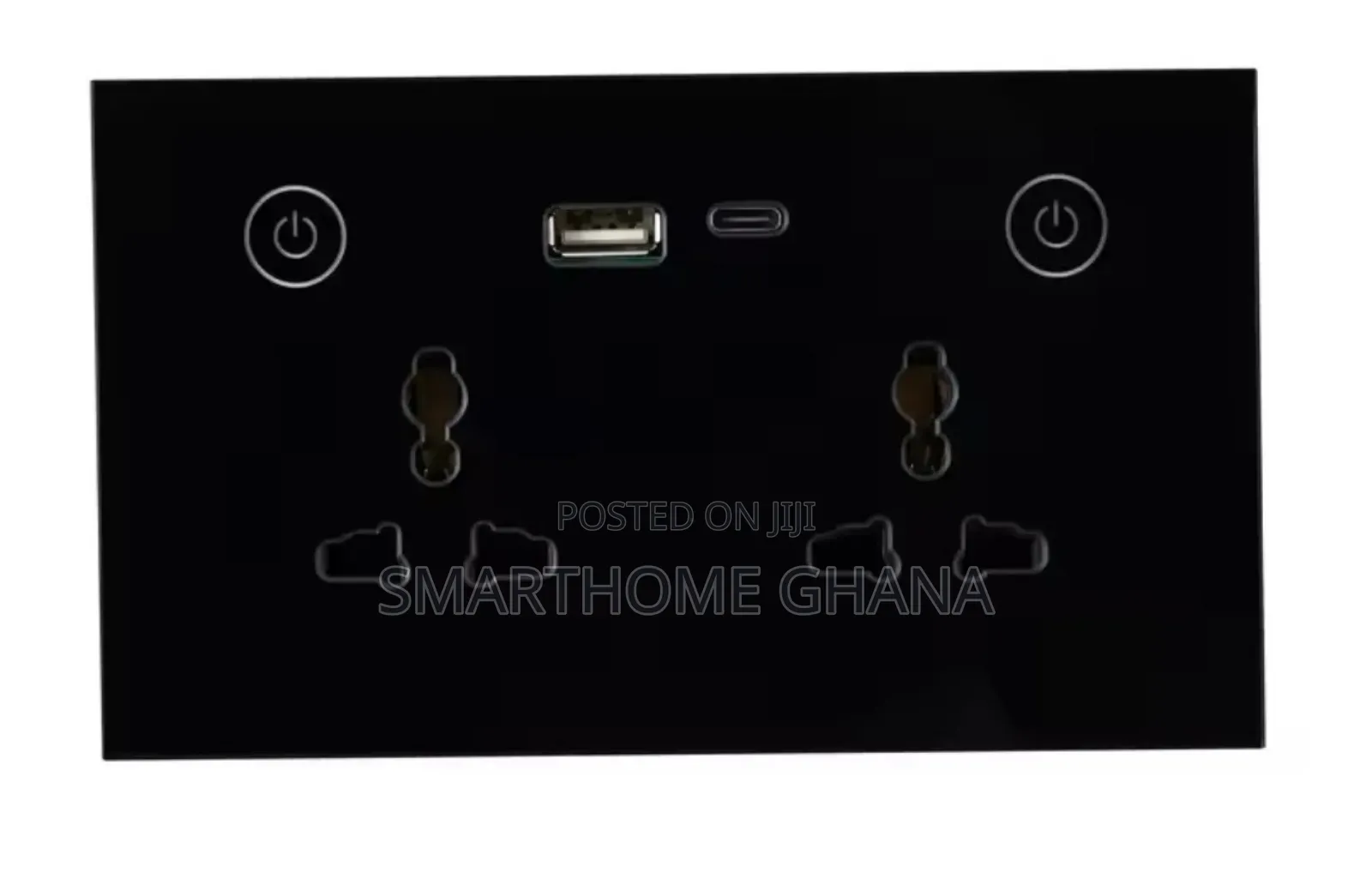 Smart Wall Socket With Type C - Double Outlet