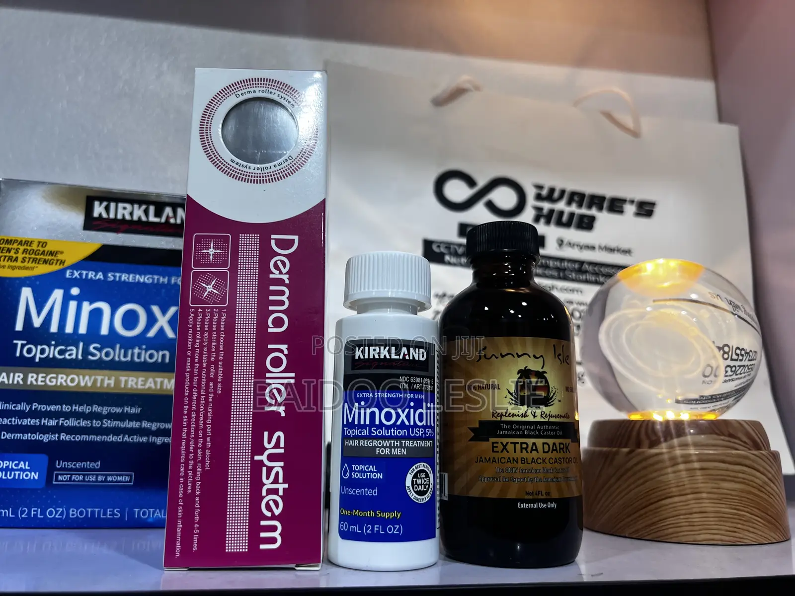 Kirkland Roller And Castor Oil Combo