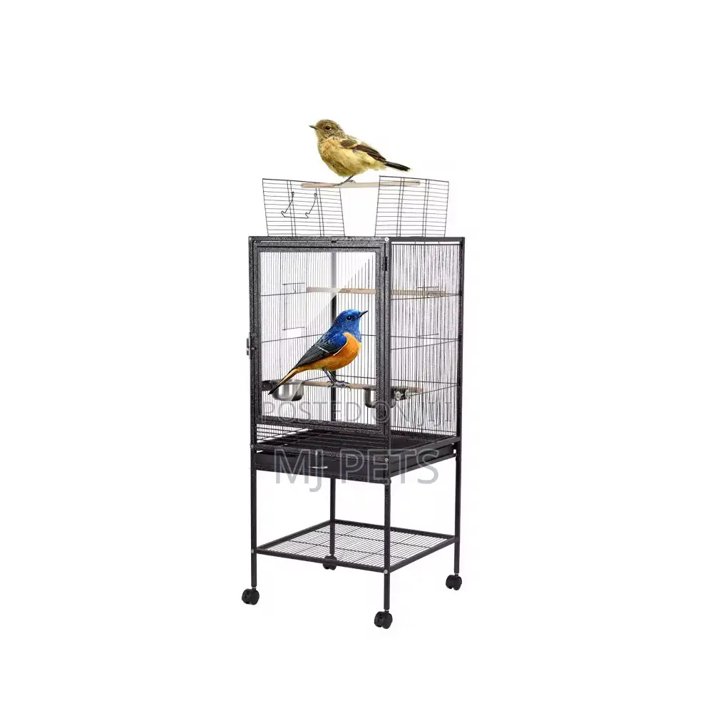 Flat Top Parrot Cage B038