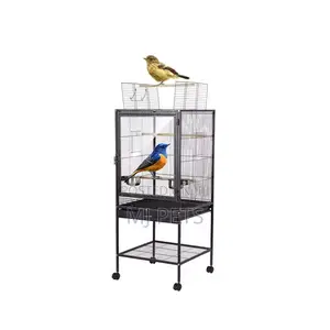 Flat Top Parrot Cage B038