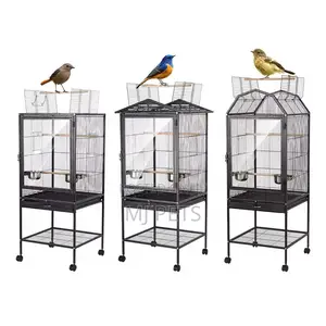 Flat Top Parrot Cage B038