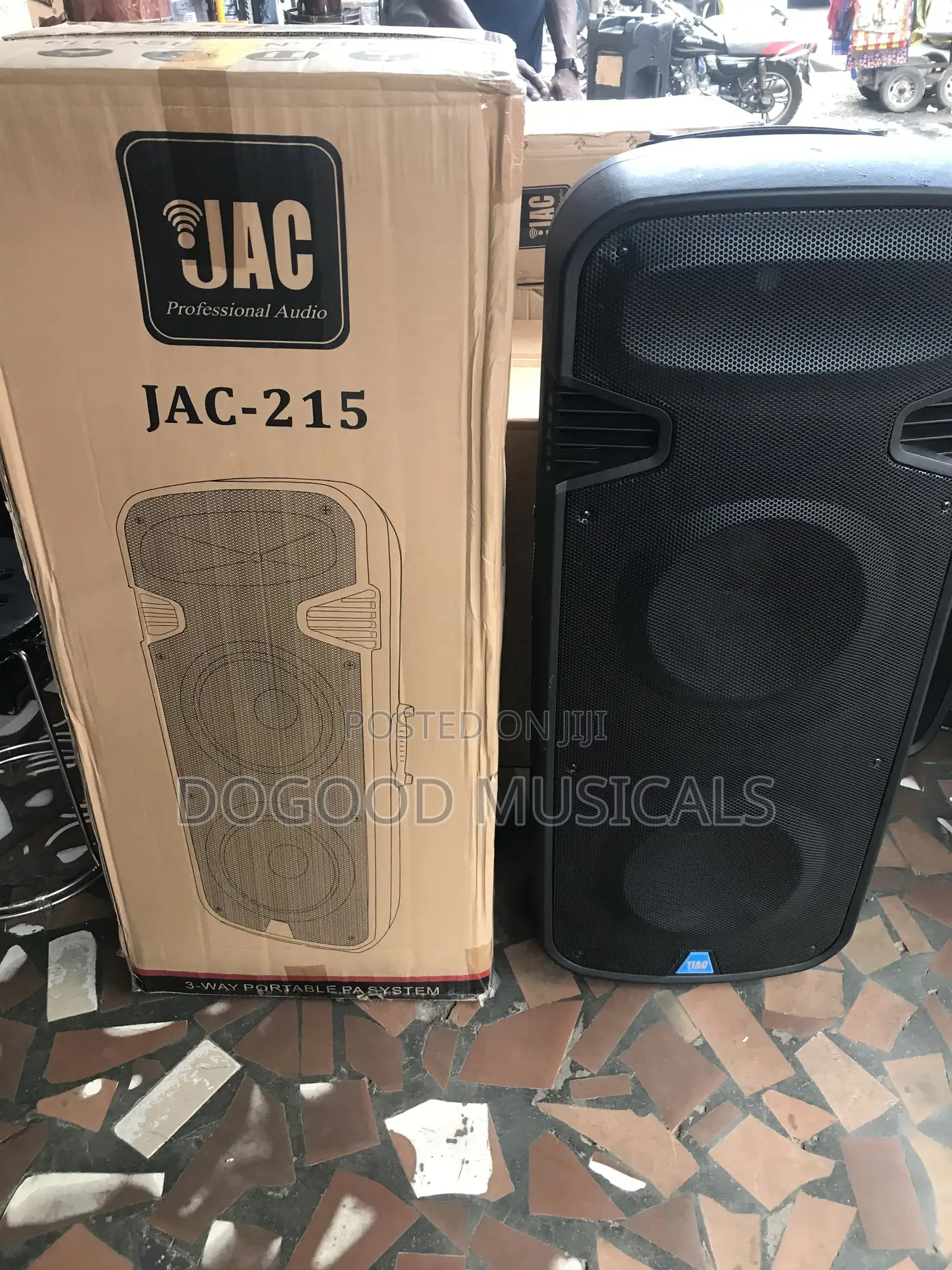 Jac 215 Full Range Rechargeable Speaker