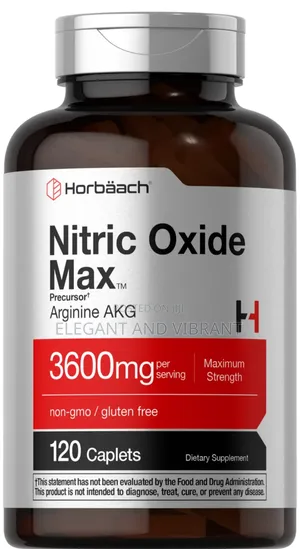 Nitric Oxide Max Precursor Arginine Akg  3600mg