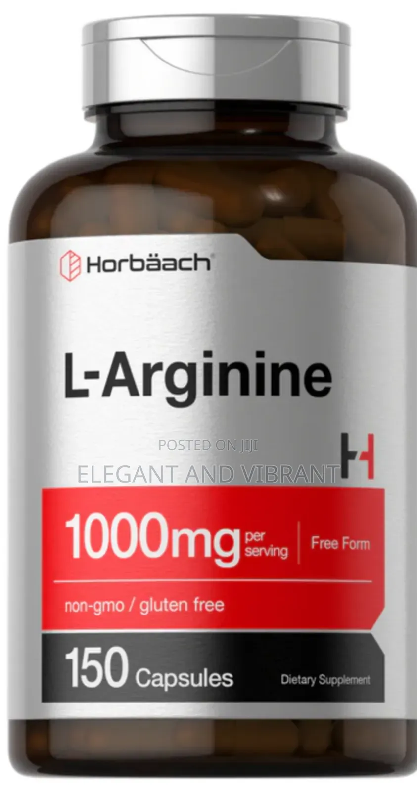 L-arginine 1000mg | 150 Capsules