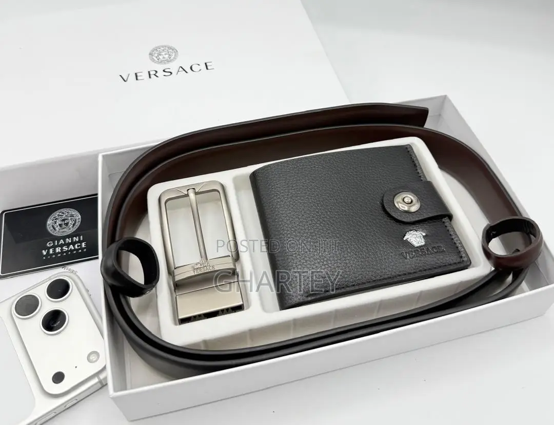 Unique Belt Wallet Combo Perfect Gift for Men Showing Different Brands