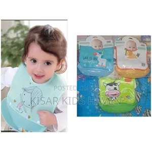 Baby Bib With Detachable Food Pouch 6months to 2 Year