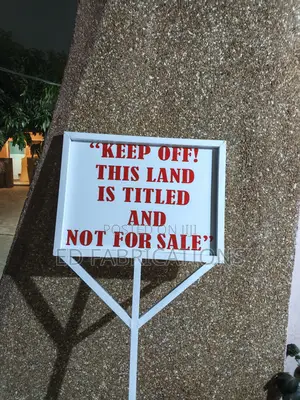 Reflective Sign Post or Sign Board