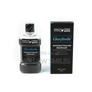Activated Charcoal Mouthwash + Bamboo Tooth Brush