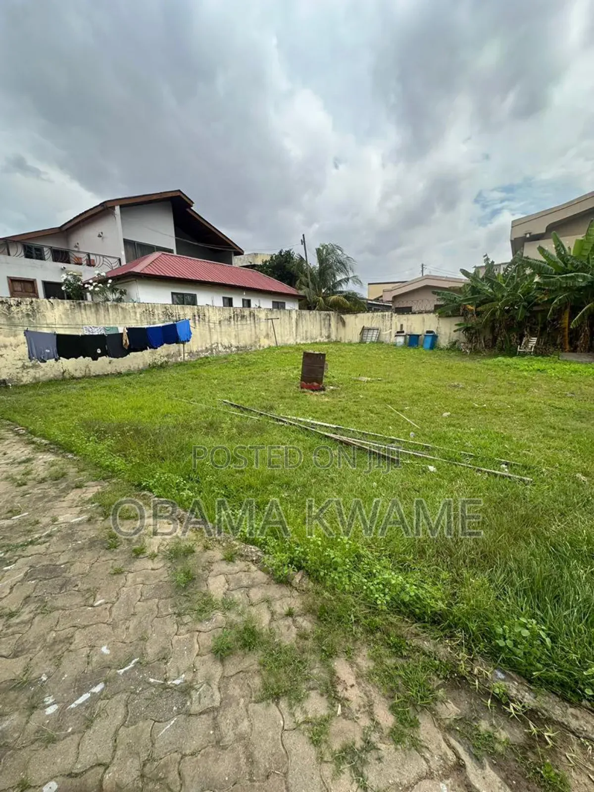 2 Plots of Land for Sale at East Legon a C Mall With 5 Bedroom House