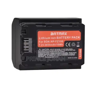 Batmax 2280mah Np-Fz100 Np Fz100 Battery Sony Alpha 9, A9r,A7c,A7 Iii