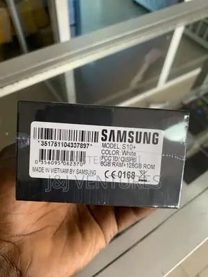 New Samsung Galaxy S10 Plus 128 GB Silver