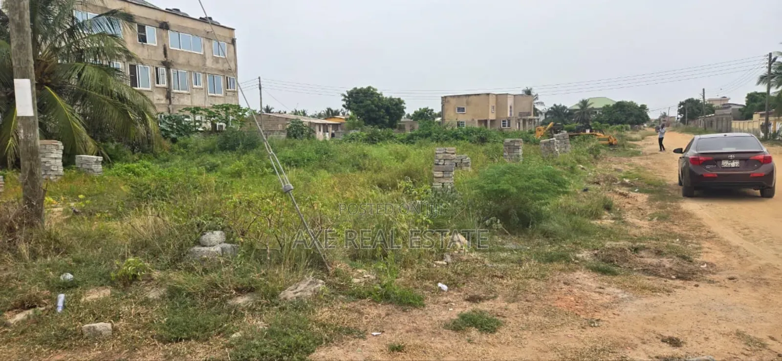 Community 25 Tema Half Plots Plus Mounted Pillars
