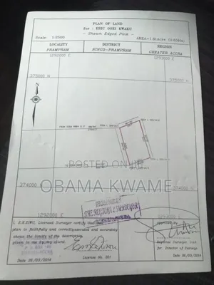 Titled 10 Plots Of Land For Sale At Prampram Near The Beach
