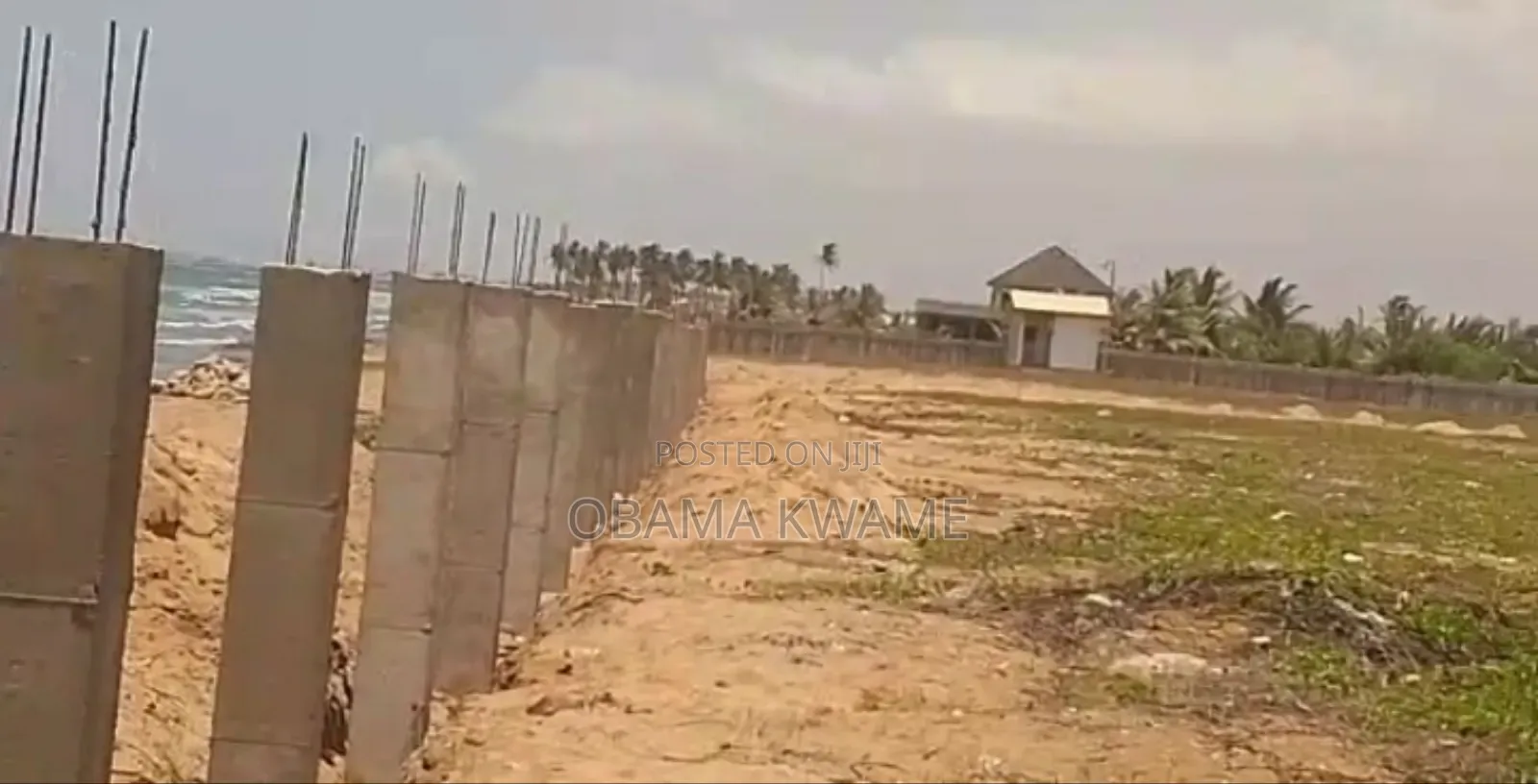 Beachfront 8 Plots of Land for Sale at Prampram