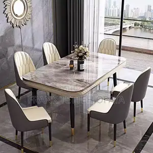 Classic Modern 6 Seater Dinning Table Set