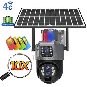 2 Lens 4g Solar Security Camera