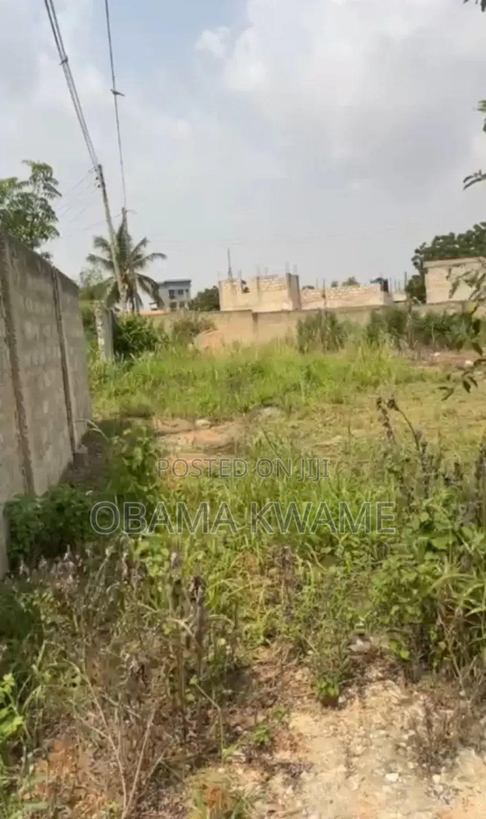 One Plot of Land for Sale at Haasto Dvla Price